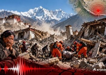 Tibet Earthquake: तिब्बत में 7 तीव्रता का भूकंप, 10 KM गहराई पर था केंद्र, नेपाल में फिर बढ़ने वाला खतरा? | Tibet Earthquake: 7.0 Magnitude Quake at 10 KM Depth After Nepal Floods, Is More Danger Ahead?